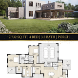 Luxury modern estate floor plan 202608010010 x4