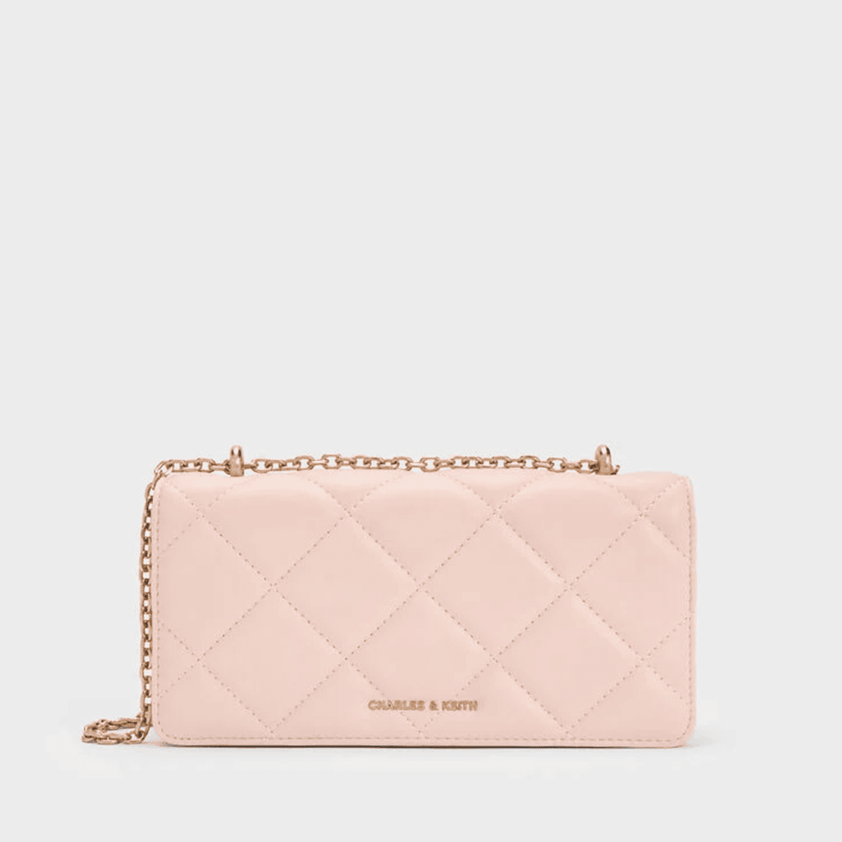 Ví chữ nhật dáng dài Paffuto Chain Handle Quilted - Nhiều Màu