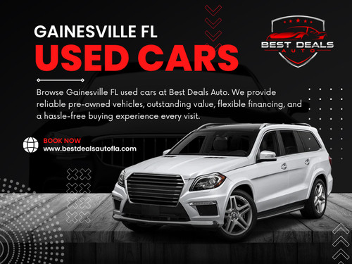 When searching for Gainesville FL Used Cars, visiting a dealership provides opportunities that online searches cannot offer. Best Deals Auto focuses on helping drivers explore available options while creating a comfortable and straightforward experience.

Best Deals Auto

Address: 3432 N Main St, Gainesville, FL 32609, United States
Phone No: +13523167767
Email: Sales@bestdealsautofla.com
Find Us On Google: https://maps.app.goo.gl/NcDiaXYz3njbZHuF6

Read Our Blogs:
https://bestdealsauto.medium.com/
https://bestdealsautofla.weebly.com/ 
https://bestdealsauto.mystrikingly.com/ 

More Links:
https://c8ke.com/bestdealsautofla
https://www.anibookmark.com/user/bestdealsautofla.html
https://myanimelist.net/profile/bestdealsautofla