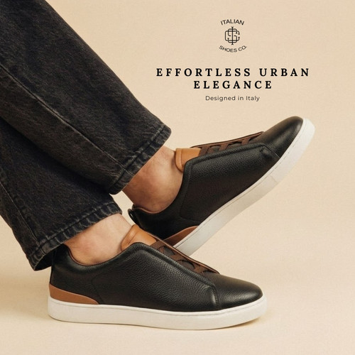 Buy Premium Men's Leather Sneakers Online | Italian Handcrafted Footwear  Description:.jpg