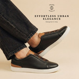 Buy Premium Men's Leather Sneakers Online | Italian Handcrafted Footwear  Description: