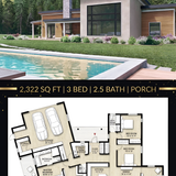 Luxury Modern Ranch floor plan 202608011203 x4