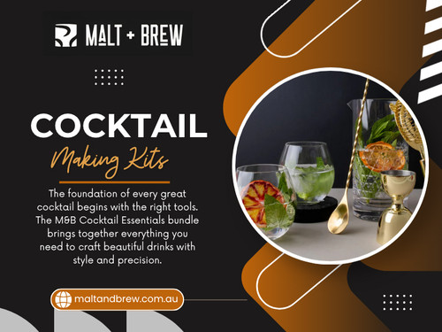 A full Cocktail Making Kits collection is a blend of convenience, creativity and style. It helps to turn everyday moments into fun experiences while giving you the tools to make drinks with confidence. Whether you’re building your first home bar or upgrading an existing setup, Malt & Brew makes it easy to find quality accessories that are built to be enjoyed.

Click Here for More Information: https://maltandbrew.com.au/collections/barware-bundles

Malt & Brew
Address: 1/22 Westpool Drive, Hallam, Victoria 3803, Australia
Phone: +61 423 032 090

Google Map: https://goo.gl/maps/6E6GLMhRsbiSQV577

Read Our Blogs:
https://maltandbrewaus.wordpress.com
https://maltandbrewaus.wixsite.com/maltandbrew
https://maltandbrew-04.webselfsite.net

More Links:
https://linktr.ee/maltandbrew
https://www.reddit.com/user/maltandbrew
https://www.behance.net/maltandbrewaus