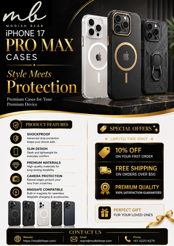Iphone 17 Pro Max Cases | Modish Bear.png