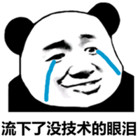 程序员系列表情:流下了没技术的眼泪