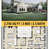 Luxury 3 bedroom plan blueprint 202608012119 x4