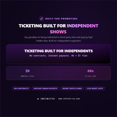 INFINITIX Ticketing Built For Independent Shows.jpg