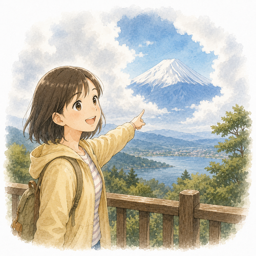 3. 見えます（みえます）［山が～］— gunung terlihat.png