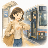 6. 間に合います（まにあいます）— sempat, tepat waktu