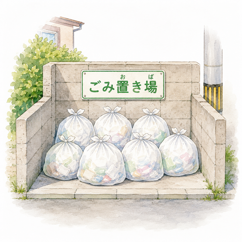 35. 置き場（おきば）— tempat meletakkan sesuatu.png