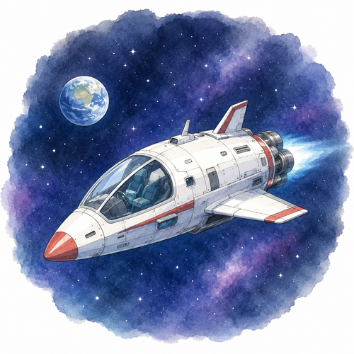43. 宇宙船（うちゅうせん）— kapal luar angkasa.png