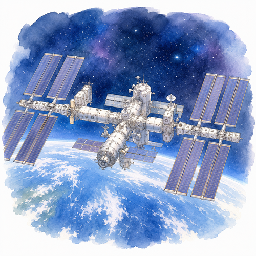 45. 宇宙ステーション — stasiun luar angkasa.png