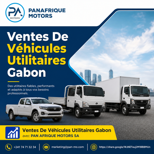 Ventes De Véhicules Utilitaires Gabon Modernes.png