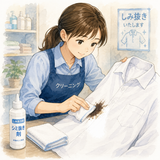 13. 染み抜き（しみぬき）— menghilangkan noda