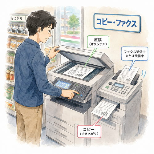 22. コピー、ファクス — fotokopi dan faks.png
