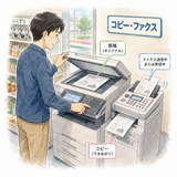 22. コピー、ファクス — fotokopi dan faks