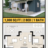 Neubrutalism Bold 2 Bedroom Plan 202608011906 x4