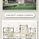 House exterior floor plan blueprint 202608012227 x4