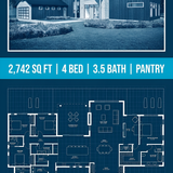House floor plan blueprint 202608012227 x4