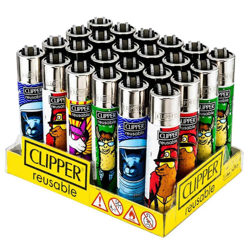 Isqueiro Clipper D24 CP11R Llama Work + LB Display C24 Unidades (Grande) (1) (1).jpg