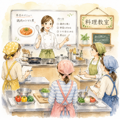 18. ～教室（～きょうしつ）— kelas atau kursus ～.png