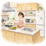 17. キッチン — dapur