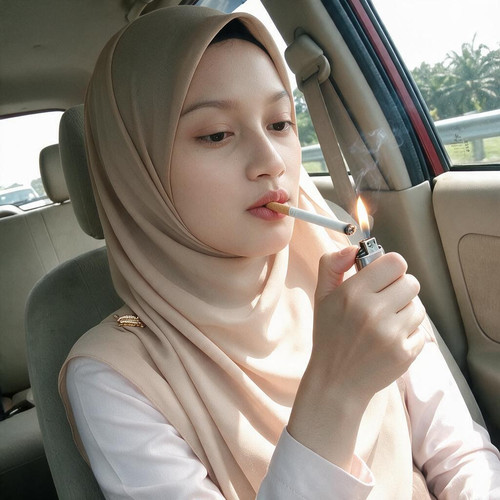 iza bakar api rokok untuk syg.jpg