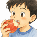 3. 噛みます（かみます）— menggigit, mengunyah