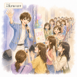 16. 人気（にんき）— populer, disenangi