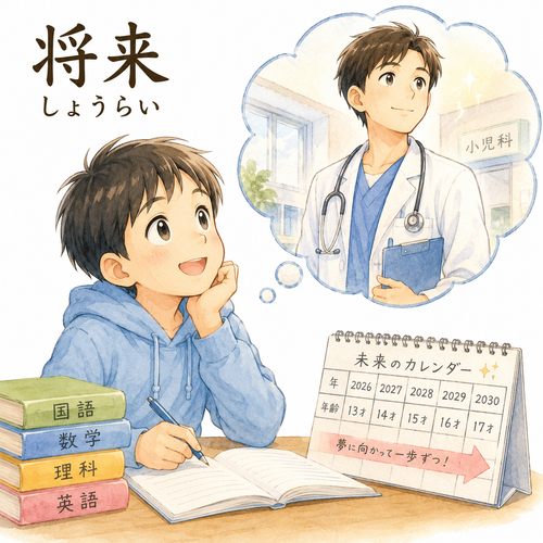 38. 将来（しょうらい）— masa depan.png