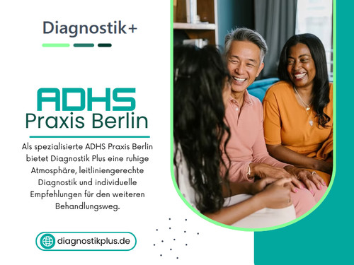 Genau hier spielt eine spezialisierte ADHS Praxis Berlin eine entscheidende Rolle. Eine fundierte ADHS Diagnostik Berlin hilft dabei, Symptome richtig einzuordnen und eine verlässliche Grundlage für weitere Schritte zu schaffen. Für viele Betroffene ist der strukturierte Prozess der erste echte Schritt zu einem besseren Verständnis ihrer eigenen Situation.


Diagnostik Plus
Tel: 030 23324257
Address: Fürbringer Str. 18, 10961 Berlin

Offizielle Website: https://diagnostikplus.de/berlin/adhs-diagnostik


Lesen Sie unseren Blog:
https://diagnostikplus.wixsite.com/diagnostikplus/post/adhs-praxis-berlin
https://medium.com/@diagnostikplus/adhs-test-erwachsene-094221c9d35a
https://diagnostikplus.wordpress.com/2026/07/16/adhs-diagnostik/

Weitere Links:
https://beacons.ai/diagnostikplus
https://peatix.com/user/29889065/view
https://medium.com/@diagnostikplus/about