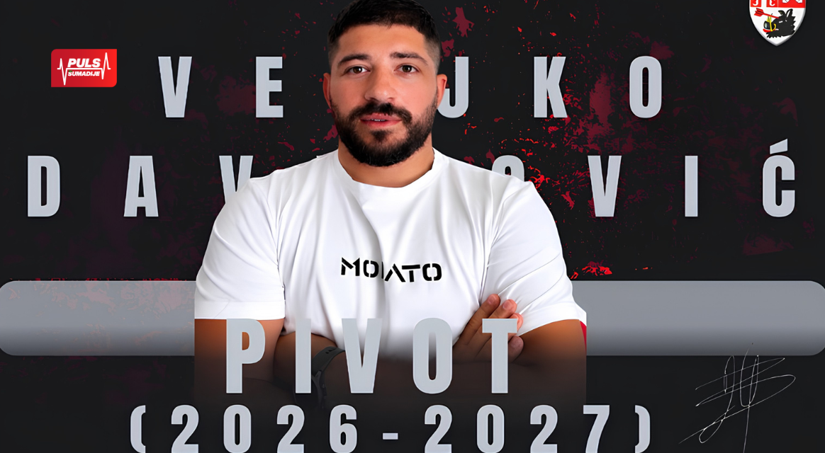 Četvrti put u crvenom dresu: Davidović ponovo deo Radničkog