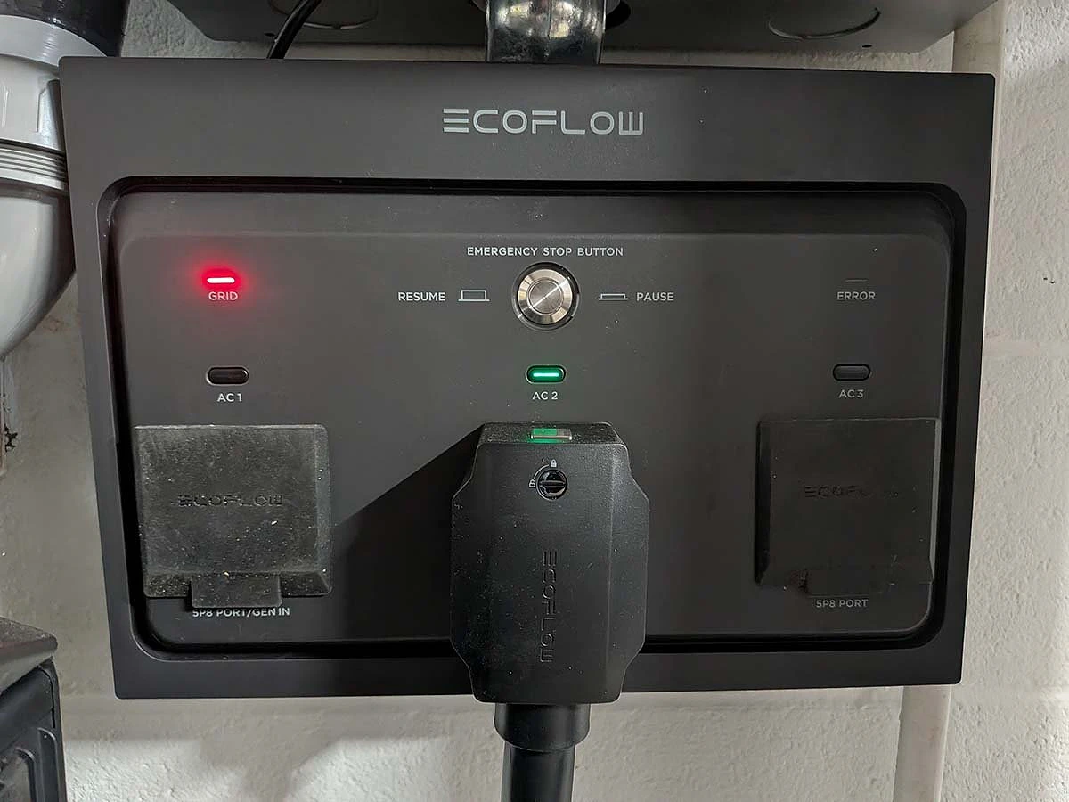 The EcoFlow Delta Pro Ultra X's AC plugs