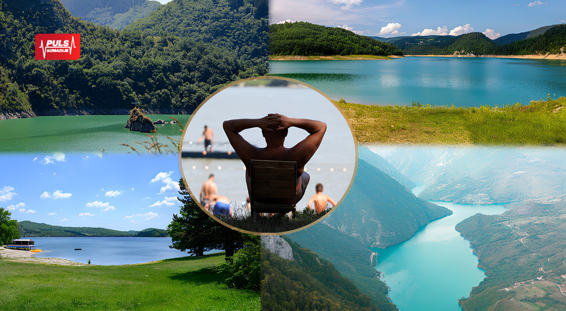 Umesto mora – jezera: Destinacije u Srbiji koje osvajaju turiste