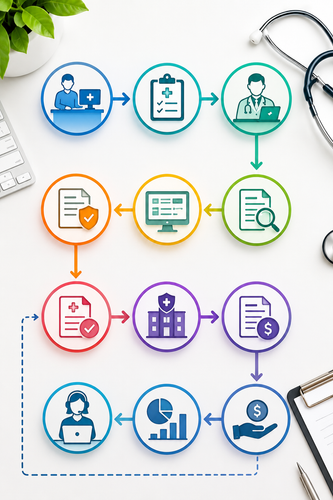 Healthcare Billing Process Flowchart, A Complete RCM Guide.png