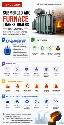 Submerged Arc Furnace Transformers Explained Infographic for Heavy Industries.jpg