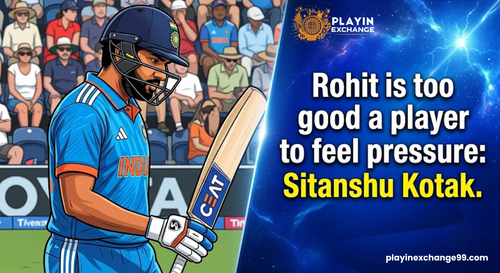 Sitanshu Kotak Backs Rohit Sharma | Playinexchange.png