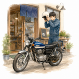 52. オートバイ — sepeda motor