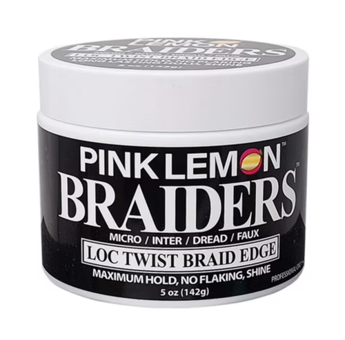 Pink Lemon Braiders Loc, Twist, Braid Edge Gel 5 oz.png