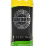 The Professional Barber Shop Aid After Shave Lotion with Aloe Classic Man