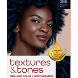 Clairol Textures &amp; Tones Permanent Moisture Rich Color 2BB Midnight Blue
