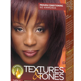 Clairol Textures &amp; Tones Permanent Moisture Rich Color 3RV Plum