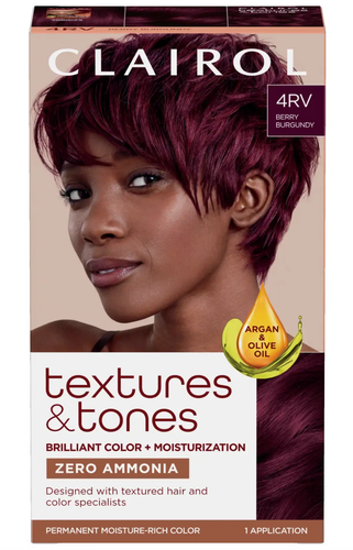 Clairol Textures & Tones Permanent Moisture Rich Color 4RV Berry Burgundy.png