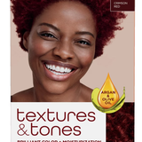 Clairol Textures &amp; Tones Permanent Moisture Rich Color 4R Crimson Red