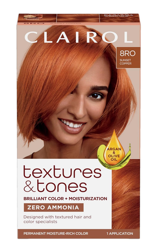 Clairol Textures & Tones Permanent Moisture Rich Color 8RO Sunset Copper.png