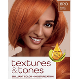 Clairol Textures &amp; Tones Permanent Moisture Rich Color 8RO Sunset Copper