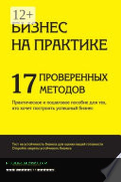 Обложка книги «Бизнес на практике. 17 проверенных методов» - Хилгат Асадов