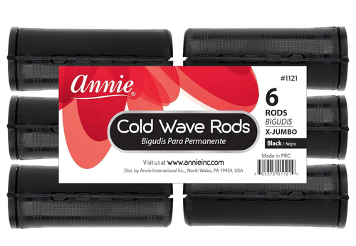 Annie Cold Wave Rods X Jumbo Black (12 Count) #1121.png