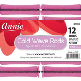 Annie Cold Wave Rods Short Orchid (12 Count) #1109