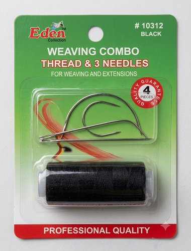 Eden Weaving Combo Thread & 3 Needles Black.png